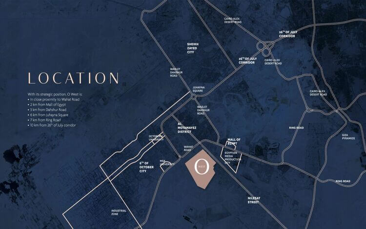 O West compound 6 october location