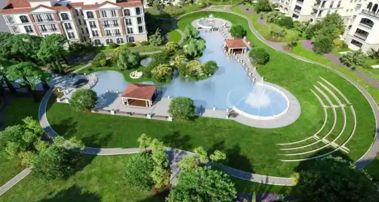 مساحات خضراء ومناظر طبيعية خلابة Regents Park New Cairo