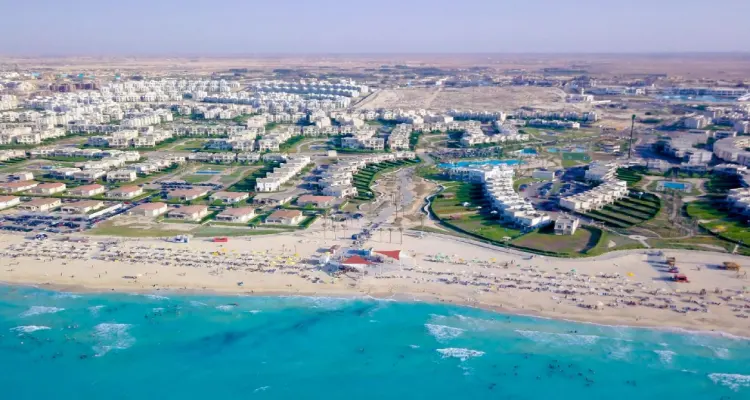 الماستر بلان الخاص قرية Amwaj الساحل 