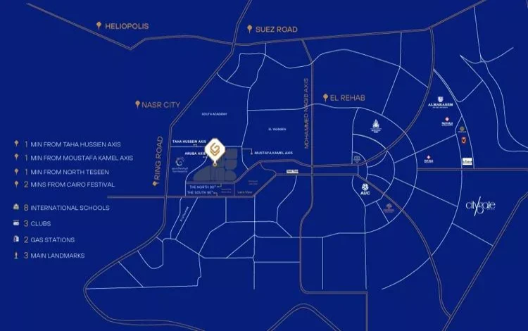 كمبوند توجزر جولدن فيو 